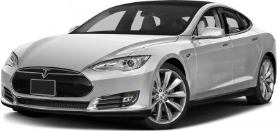 Front view with LED headlights and multi-spoke alloy wheels