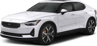 2024 Polestar 2 (facelift 2023) 3/4 front-left view