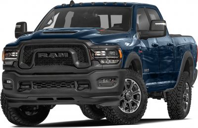 Bold front grille and rugged off-road tires
