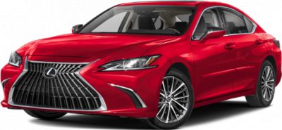 Front view with signature spindle grille and LED headlights