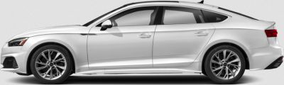 4-door sportback sedan with alloy wheels and sleek aerodynamic side profile