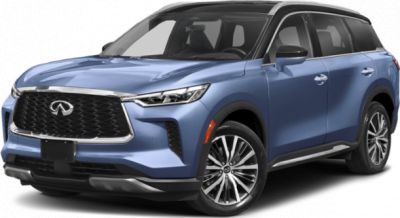 Front grille with LED headlights on a modern luxury SUV.