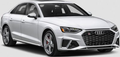 Front view highlighting honeycomb grille and LED headlights