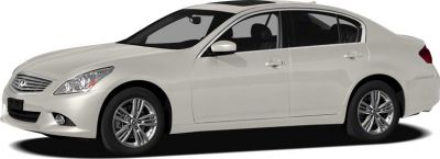 White sedan with alloy wheels side profile