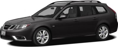 Facelift wagon with alloy wheels and roof rails in front-side view