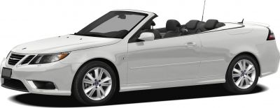 2012 Saab 9-3 Convertible II Griffin (facelift 2011) 3/4 front-left view