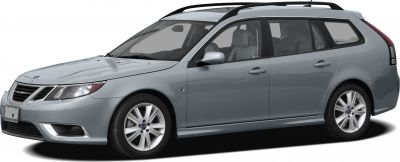 2010 Saab 9-3X II 3/4 front-left view
