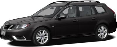 Wagon with roof rails and alloy wheels in side profile