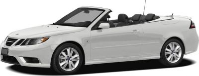 2008 Saab 9-3 Convertible II (facelift 2007) 3/4 front-left view