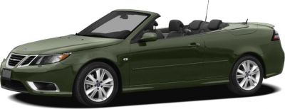 Convertible vehicle with sleek alloy wheels and open roof