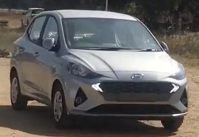 2020 Hyundai Aura front view
