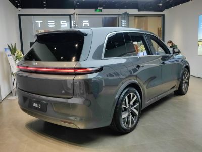Rear and side view with LED tail light and alloy wheel design