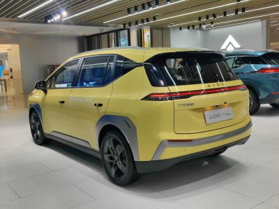 Rear profile with sleek design and modern taillights
