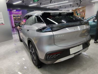 Modern SUV rear with sleek tinted windows and integrated taillights