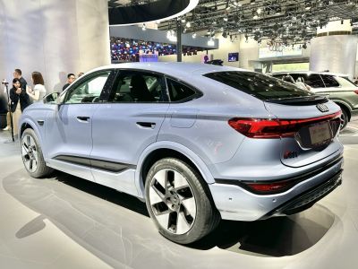 Sleek Sportback rear and aerodynamic side profile with modern wheels