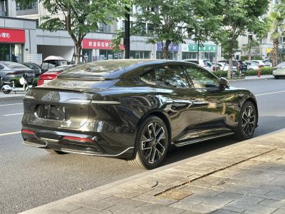 Sleek rear design and alloy wheels on modern sedan
