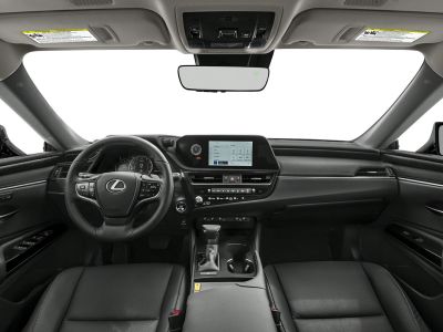 Modern dashboard and digital display with multifunction steering wheel