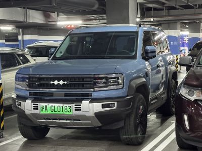 Bold front grille and modern LED headlights