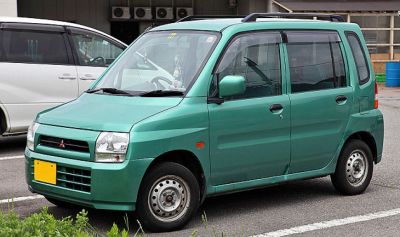 Compact boxy hatchback with practical urban design