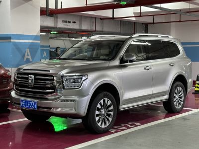 Luxury SUV with chrome grille, LED headlights, alloy wheels