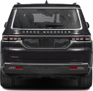 Rear view of a 2026 SUV featuring horizontal taillights and bold rear branding