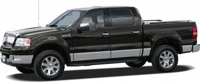 Black pickup with extended crew cab and long bed