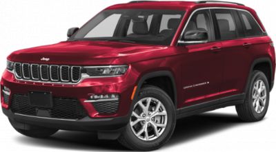 Front three-quarter view of facelifted SUV with updated grille and headlights