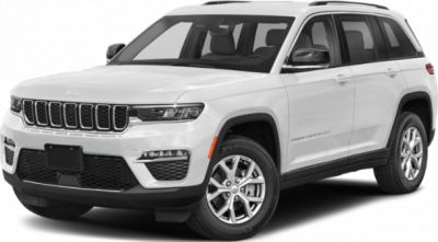 Front and side view of 2026 SUV with signature grille and LED headlights