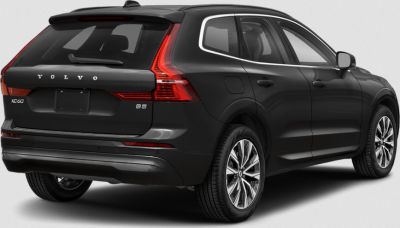 Rear view of black SUV with modern taillights and B5 badge