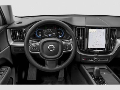 Digital dashboard and vertical infotainment display in Volvo XC60 interior