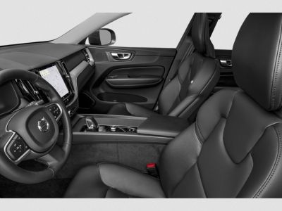 Luxury interior with digital touchscreen and premium seats