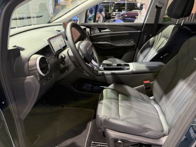 Luxury interior with premium seats and modern dashboard design