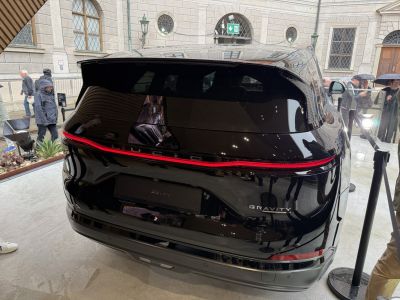 Sleek rear with full-width LED tail light and modern aerodynamic design