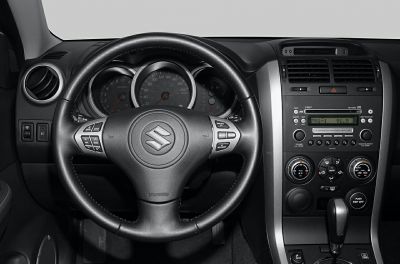 Steering wheel, instrument cluster, and control panel