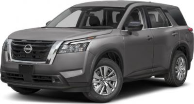 Front three-quarter view of SUV with updated grille and LED headlights