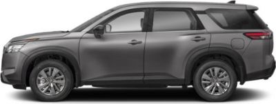 Side profile of a modern SUV with alloy wheels and tinted windows