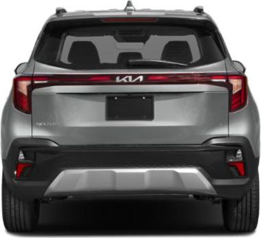 Rear view of a SUV with LED tail lights and modern bumper