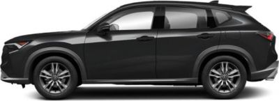 Side profile of a sleek SUV with modern alloy wheels