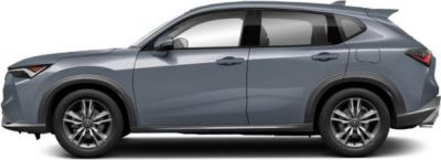 Sleek side profile with sporty roofline and bold wheels.