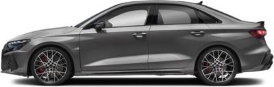 Sleek side profile with distinctive alloy wheels and aerodynamic body lines.