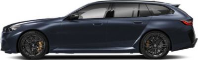 Sporty station wagon side profile with aggressive wheels and aerodynamic design.