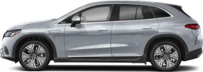 Sleek electric SUV side profile with alloy wheels and smooth aerodynamic lines