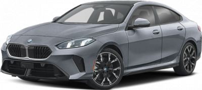 Front and side view of a sleek sporty coupe with modern design