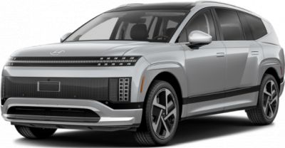 Futuristic grille and LED lighting with aerodynamic SUV body