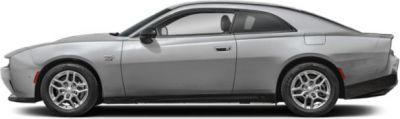 Sleek muscular 2-door coupe with alloy wheels and aerodynamic side profile