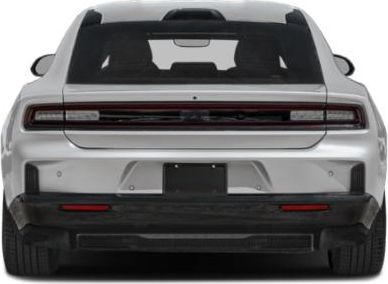 Rear view with sleek taillights and aerodynamic bumper design