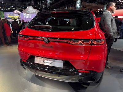 Rear design with updated LED taillights and sleek finish
