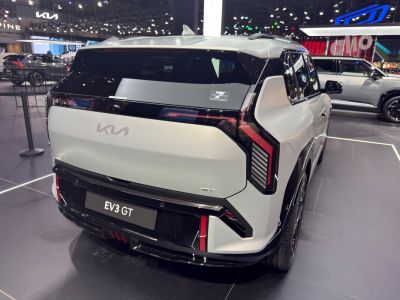 Distinctive rear design with unique taillights and modern styling.