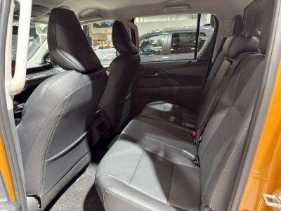 Spacious rear seating with premium upholstery and ample legroom
