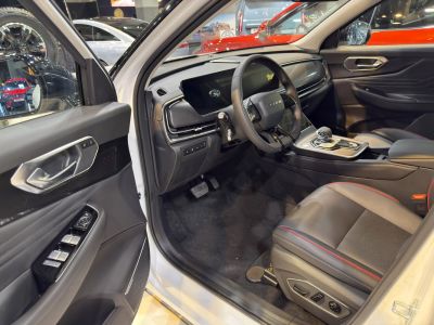 Digital dashboard and touchscreen center console with premium seats